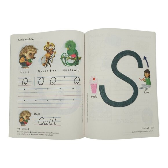 D'Nealian Handwriting Grade K Teacher's Edition Student Manuscripts Pencils NEW - Picture 12 of 16